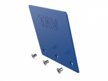 TAV5810S Upper protect plate straight + fastening bolts